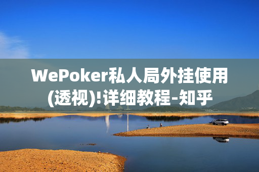 WePoker私人局外挂使用(透视)!详细教程-知乎