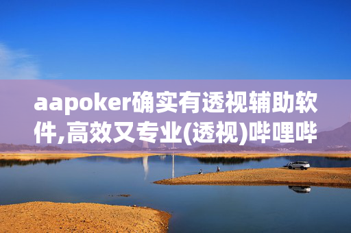 aapoker确实有透视辅助软件,高效又专业(透视)哔哩哔哩