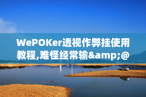 WePOKer透视作弊挂使用教程,难怪经常输&@2024,哔哩哔哩