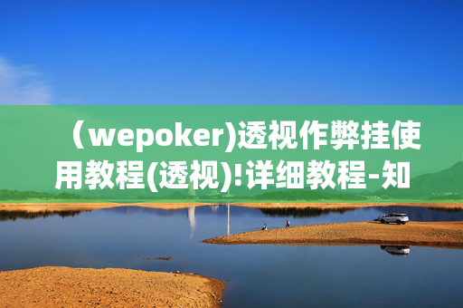 （wepoker)透视作弊挂使用教程(透视)!详细教程-知乎